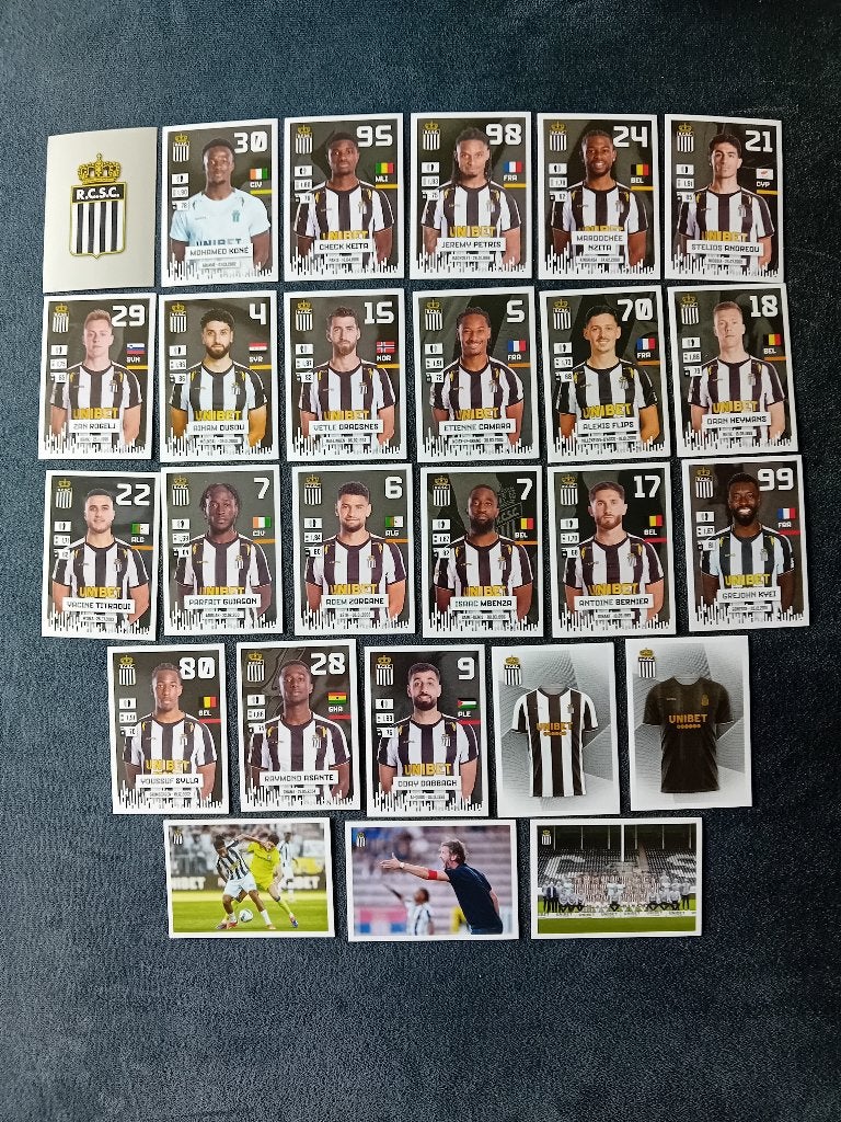 panini stickers Pro League 24/25 Charleroi, Verzamelen, Ophalen of Verzenden, Nieuw, Sport