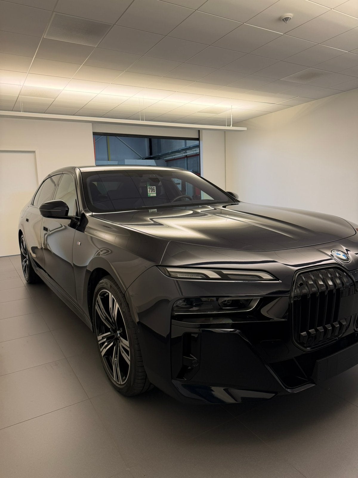 BMW 740d (M760 look), Auto's, Particulier, Zwart, Te koop