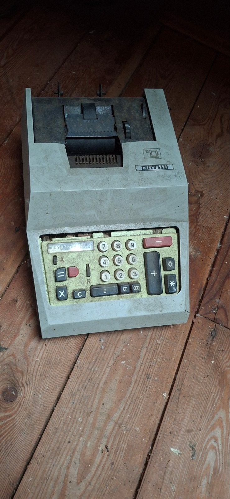 Calculatrice Olivetti vintage, Enlèvement ou Envoi