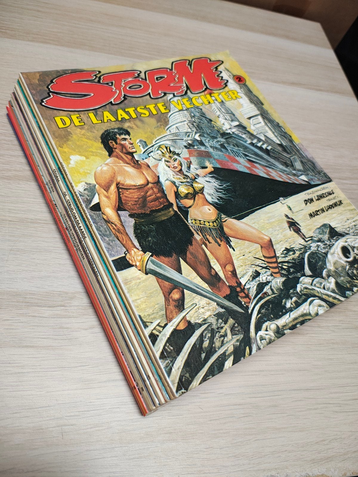 11 x Storm stripboeken, Boeken, Meerdere stripboeken, Ophalen of Verzenden, Gelezen, Don Lawrence
