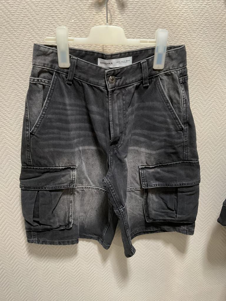 Baggy jongens /heren short, Enlèvement, Comme neuf, Gris
