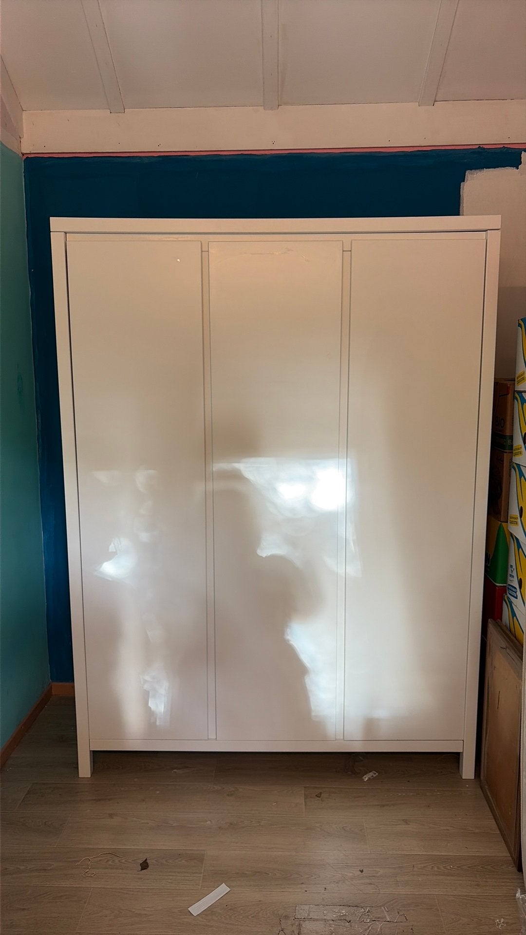 Kleerkast, Huis en Inrichting, Ophalen, Met deur(en), Gebruikt, 200 cm of meer