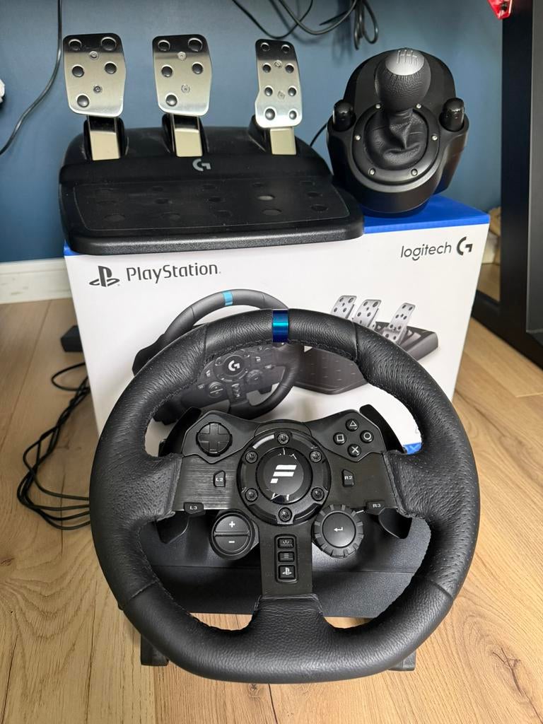 Logitec Trueforce G923 met shifter, Games en Spelcomputers, Spelcomputers | Sony Consoles | Accessoires, Zo goed als nieuw, Ophalen