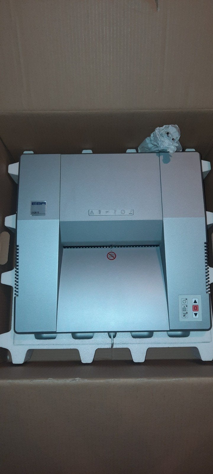 EBA 2126S 4mm Classic Edition papierversnipperaar, Zakelijke goederen, Kantoor en Winkelinrichting | Apparatuur en Telecommunicatie