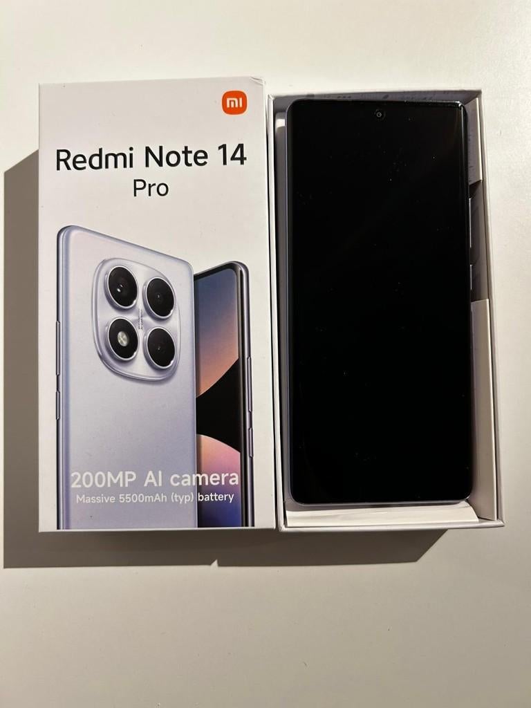 Xiaomi Redmi Note 14 Pro 4G 12GB+512GB Lavender Paars, Telecommunicatie, Mobiele telefoons | Overige merken, Ophalen, Overige modellen