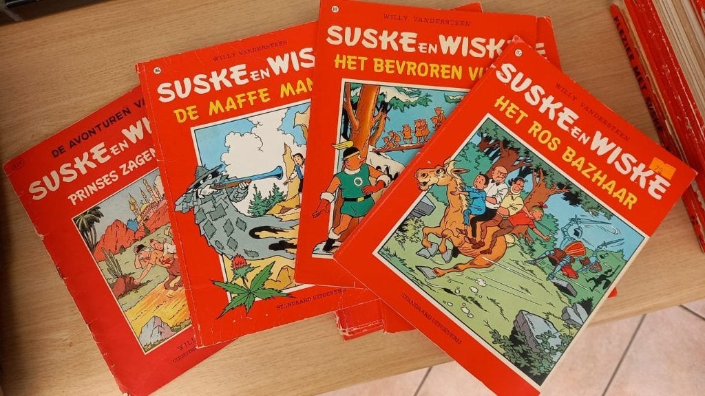 Suske en Wiske strips, Meerdere stripboeken, Ophalen, Gelezen, Willy Vandersteen