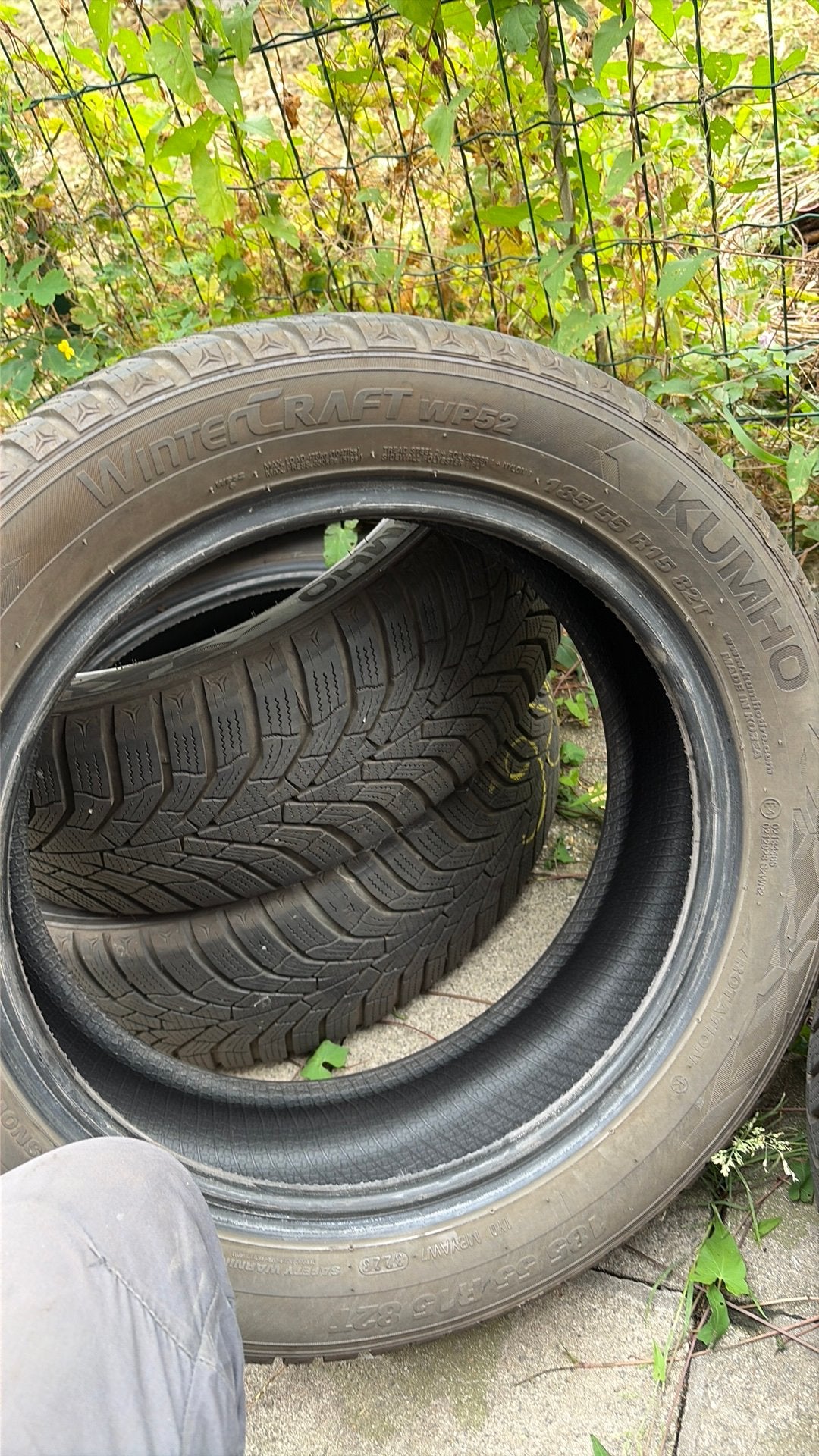 Pneus hiver kumho, Autos : Pièces & Accessoires, Enlèvement, Pneus hiver, Pneu(s)
