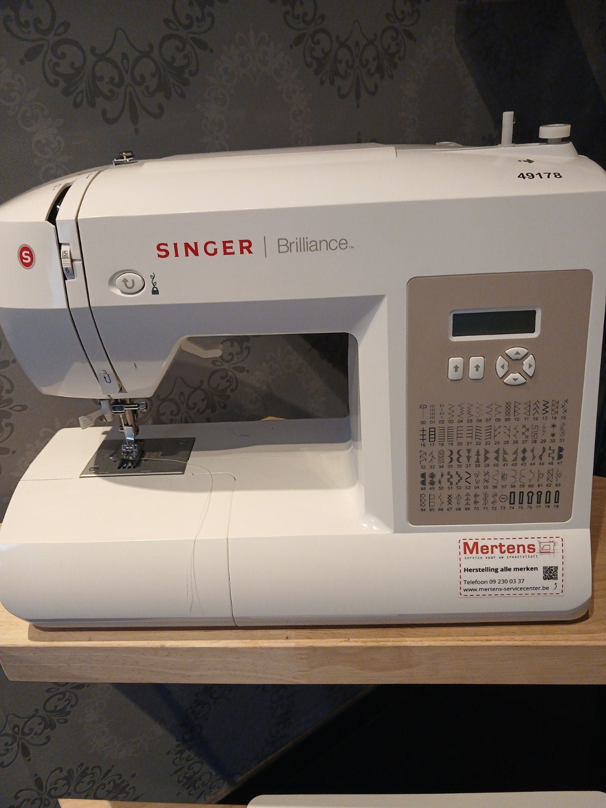 singer brilliance, Ophalen, Naaimachine, Singer