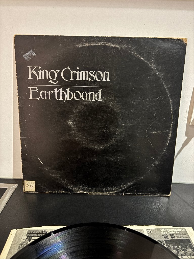 LP - King Crimson - Earthbound, Cd's en Dvd's, LP, Gebruikt, Ophalen of Verzenden, Poprock