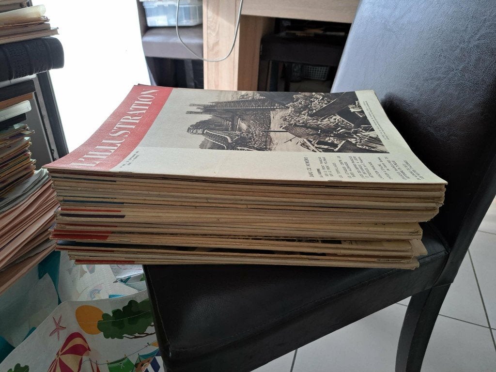 lot weekblad l'illustration, Enlèvement ou Envoi, Comme neuf
