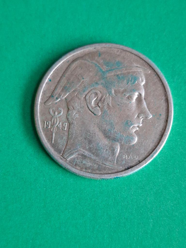 1949 België 50 frank in zilver, frans, Postzegels en Munten, Munten | België, Verzenden, Zilver, Losse munt, Zilver