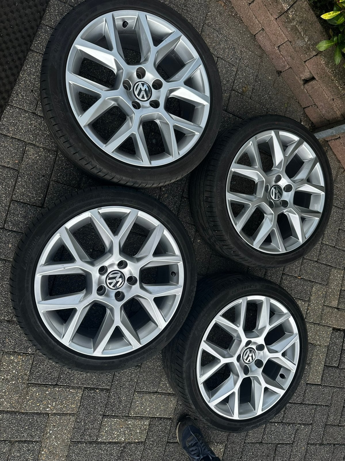 Golf 6 gti edition 35 velgen watkins glen 18 inch, Enlèvement, 18 pouces, Pneu(s)