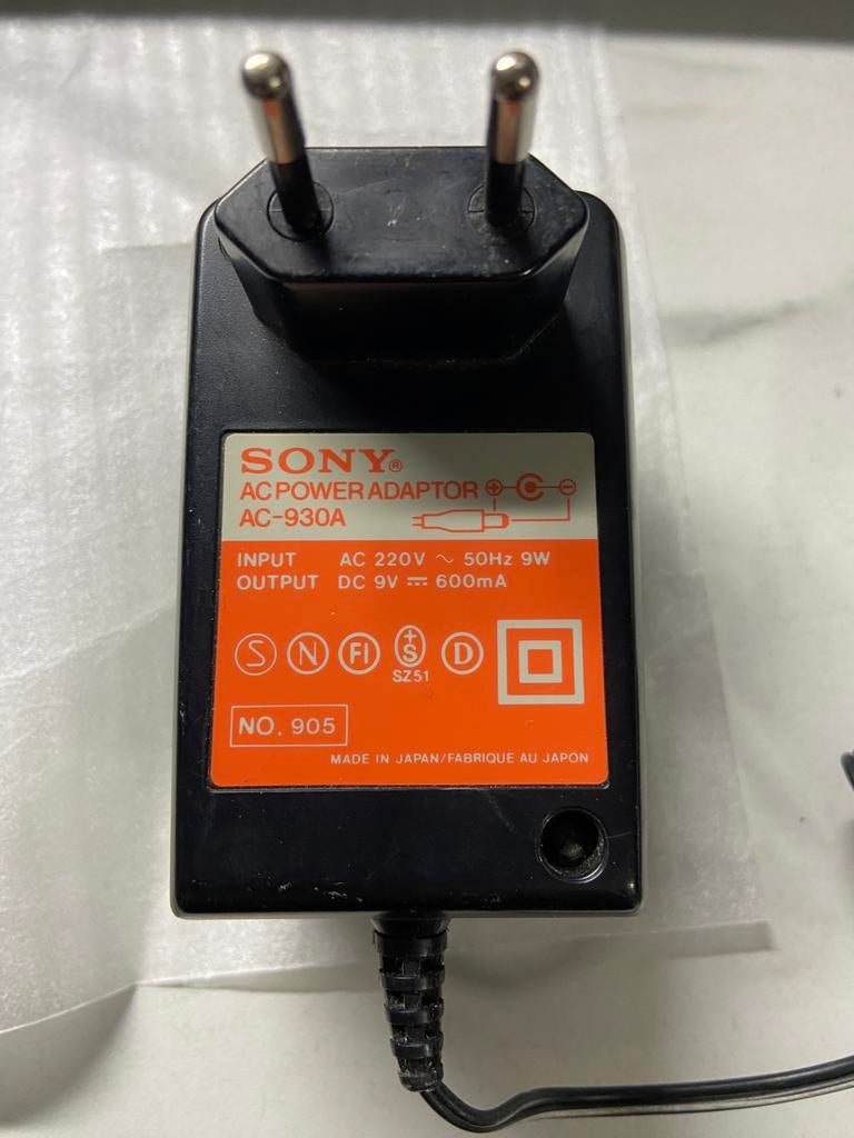 Chargeur sony pour lecteur cd portable, Enlèvement, Comme neuf
