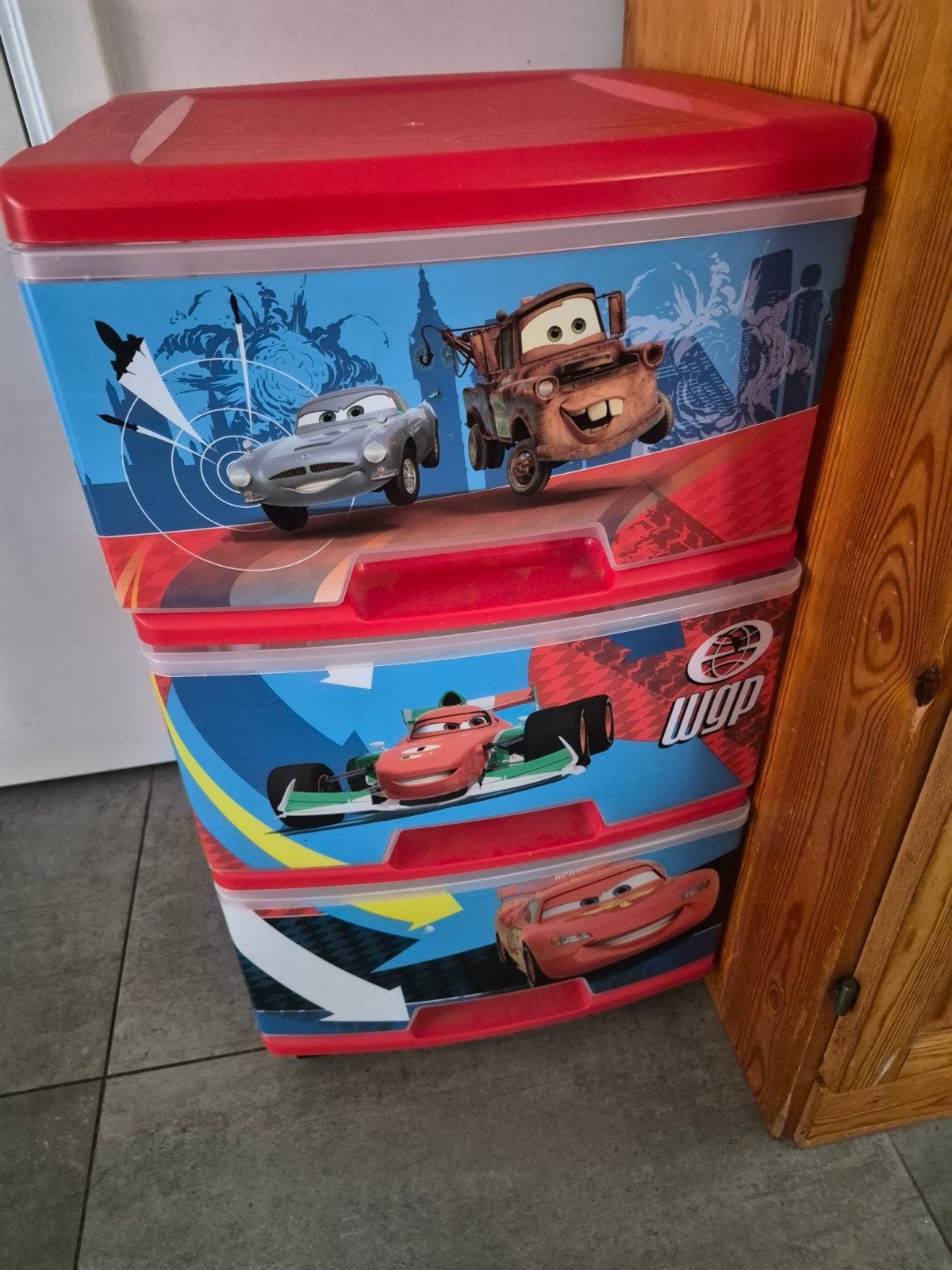 Cars ladenkastje, Gebruikt, Minder dan 50 cm, Ophalen, Minder dan 90 cm