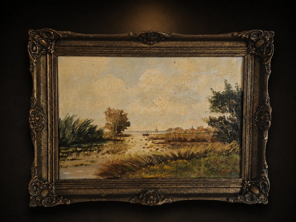 Ordinary Morning, Enlèvement ou Envoi, Peinture à l'huile, Paysage, Toile