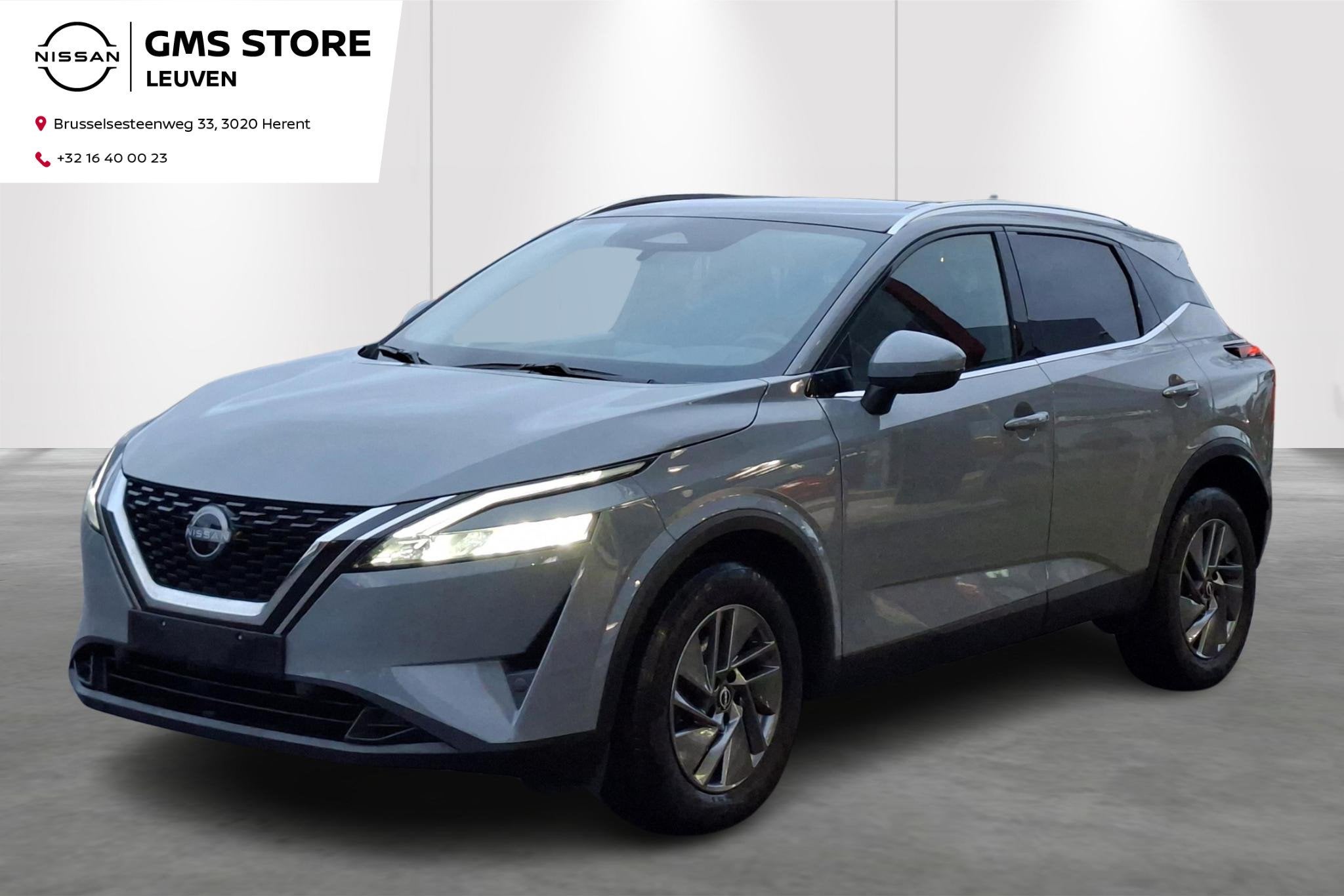 Nissan QASHQAI MHEV-Carplay-Pano-Airco-Cruisecontrol, Autos, Argent ou Gris, Achat, 700 kg, Boîte manuelle