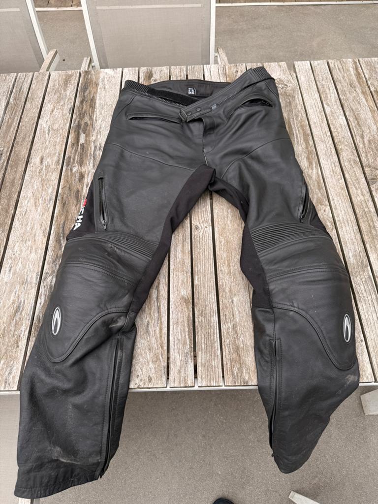 Lederen vest en broek Richa, Enlèvement, Seconde main, Hommes, Combinaison