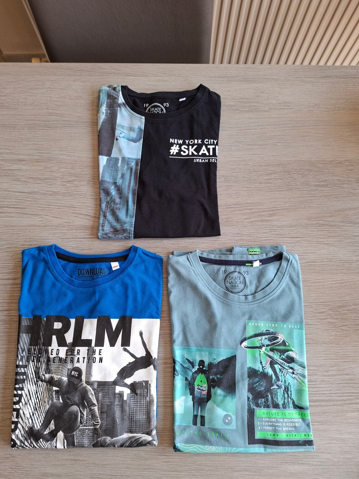 longsleeves jongens, Ophalen