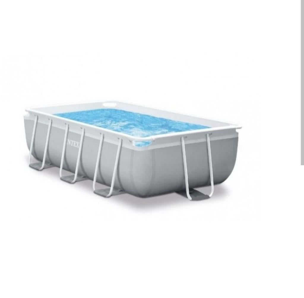 Intex zwembad te koop, Tuin en Terras, Ophalen, Gebruikt, Rechthoekig