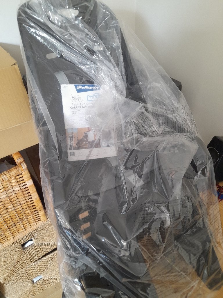 polisport bubbly maxi +, Fietsen en Brommers, Fietsaccessoires | Fietsstoeltjes, Ophalen, Achterzitje, 9 t/m 18 kg, Nieuw