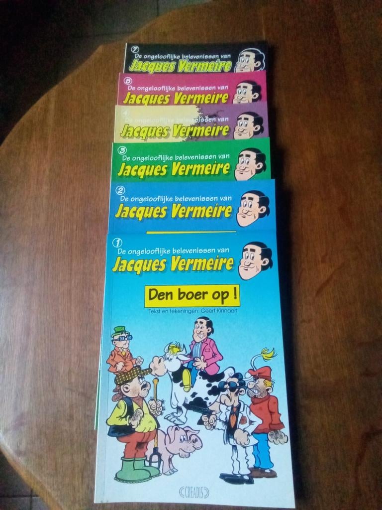 Strips Jacques Vermeire (1993), Boeken, Stripverhalen, Ophalen of Verzenden
