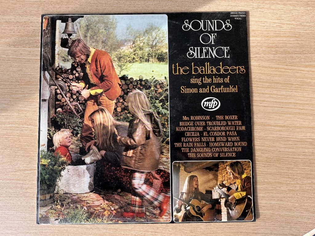 The Balladeers - Sounds of Silence, CD & DVD, Enlèvement ou Envoi, Utilisé, Folk, LP