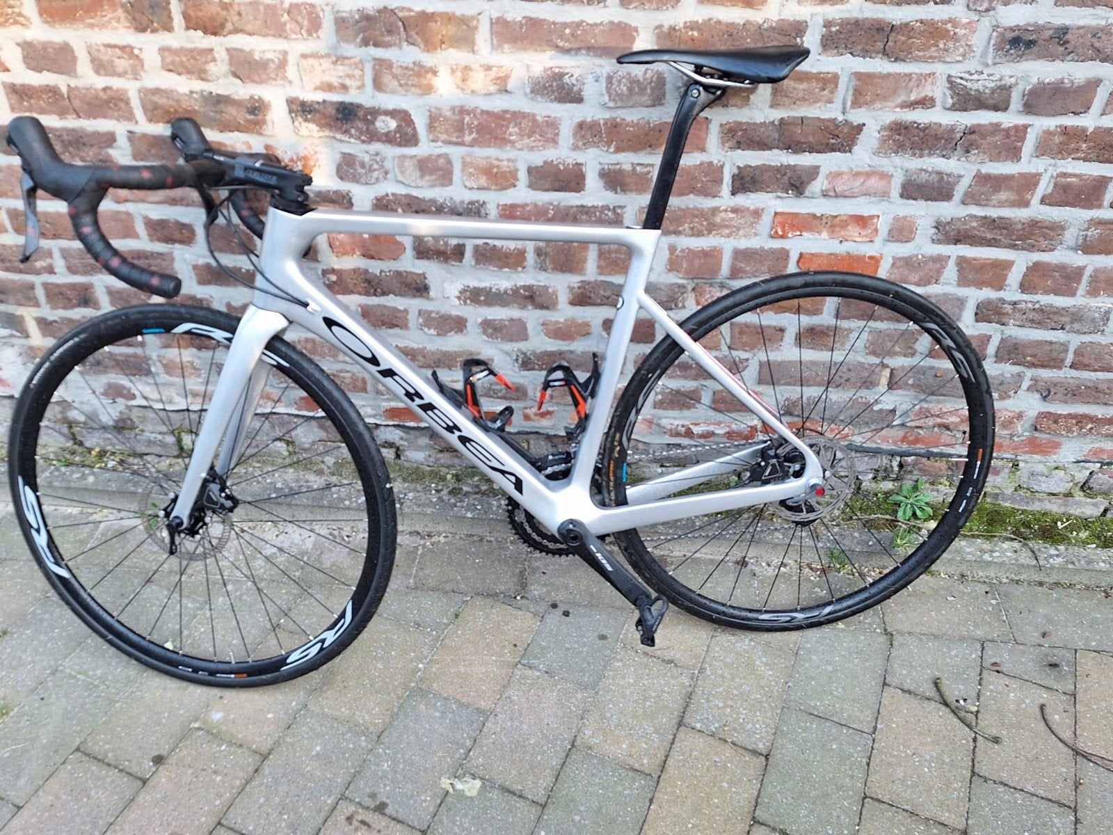 Carbon racefiets disc maat 55/56, Fietsen en Brommers, Ophalen, Carbon