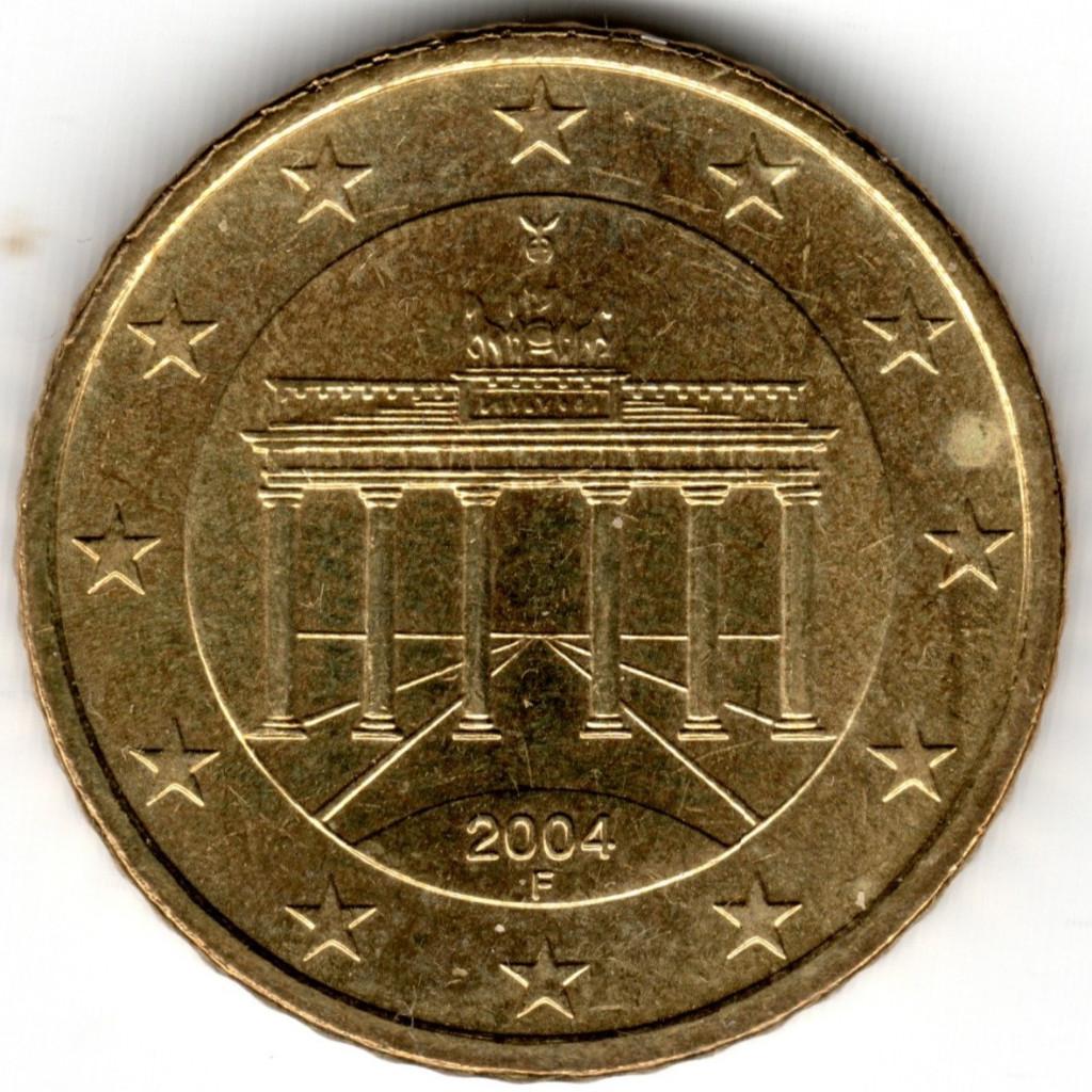 Duitsland : 50 Cent 2004 F KM#212 Ref 16628, Postzegels en Munten, Munten | Europa | Euromunten, Ophalen of Verzenden, Duitsland