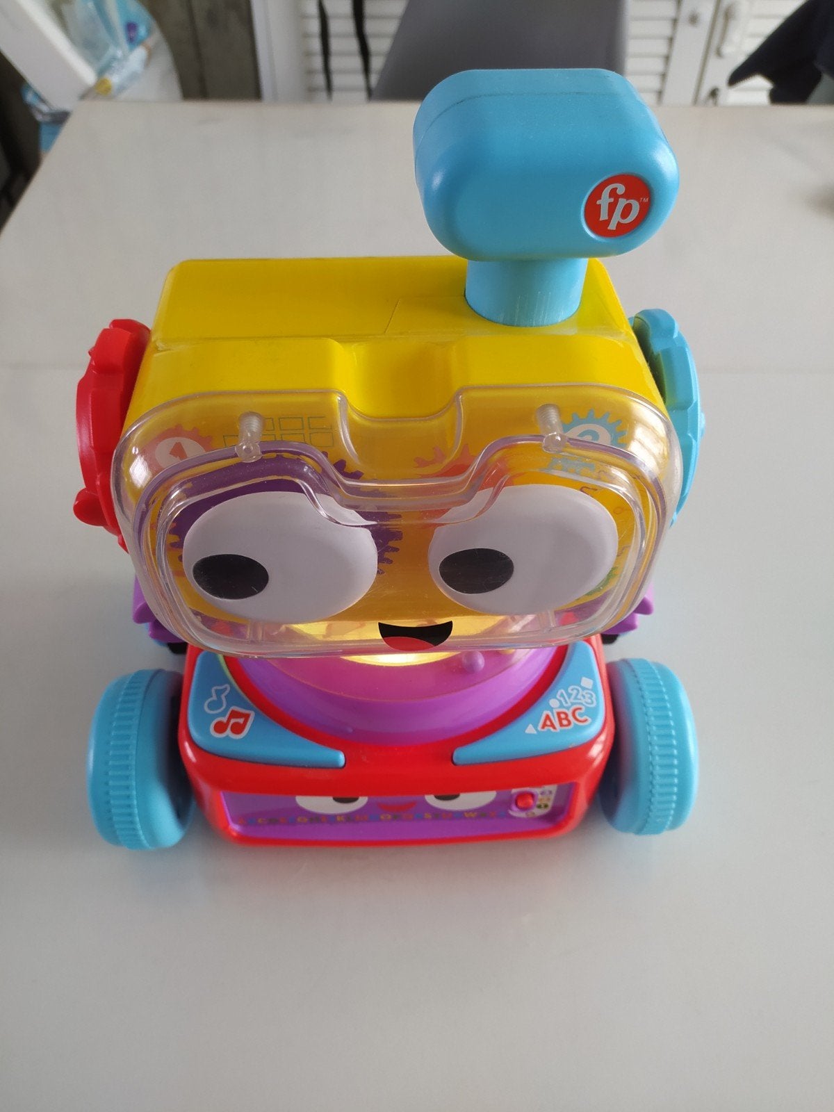 Robot Ficher-price Mattel, Kinderen en Baby's, Ophalen, Met licht