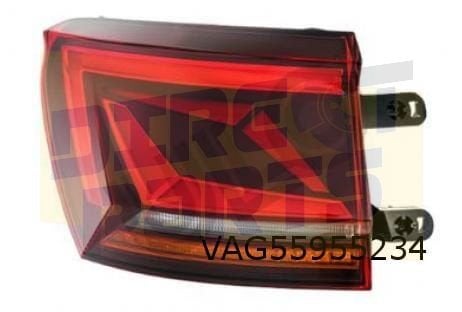 Volkswagen Touareg (4/18-) achterlicht Rechts buiten (bij dy, -, -, Nieuw, -