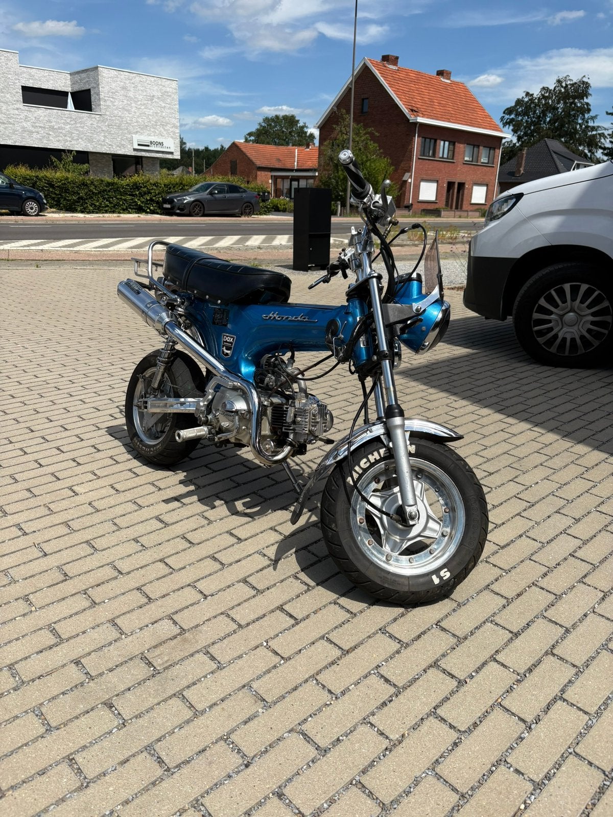 Dax 50cc night bleu te koop | papieren inorde!!!, Fietsen en Brommers, Brommers | Honda, Ophalen, Zo goed als nieuw