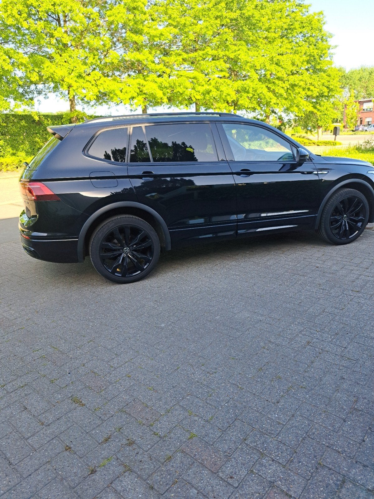 Volkswagen tiguan rline Allspace Black matrix 7si IQ ligth., Auto's, Particulier, Te koop
