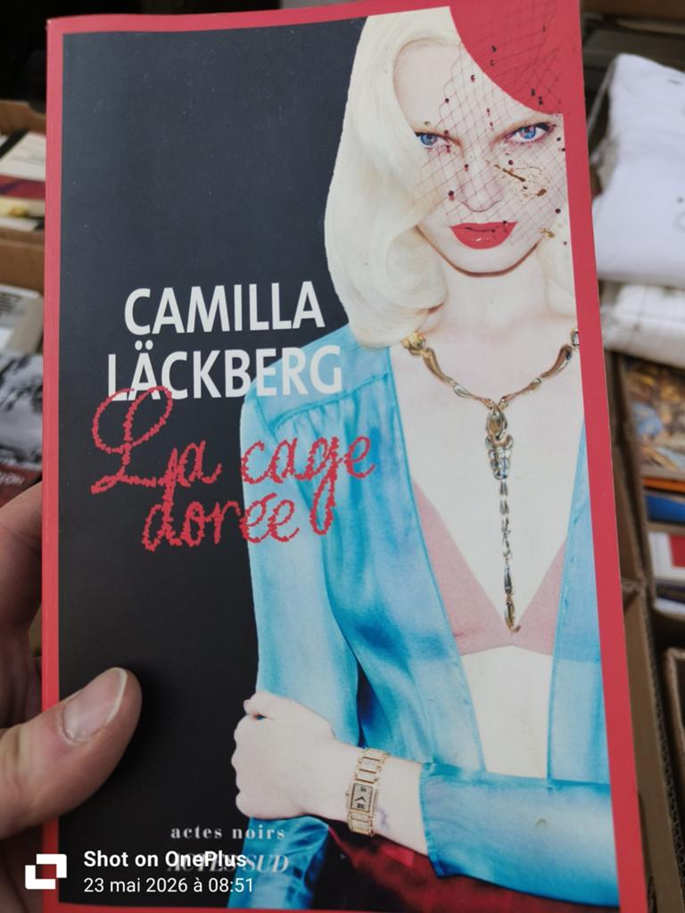 Camilla Lackberg - la cage dorée - état impeccable