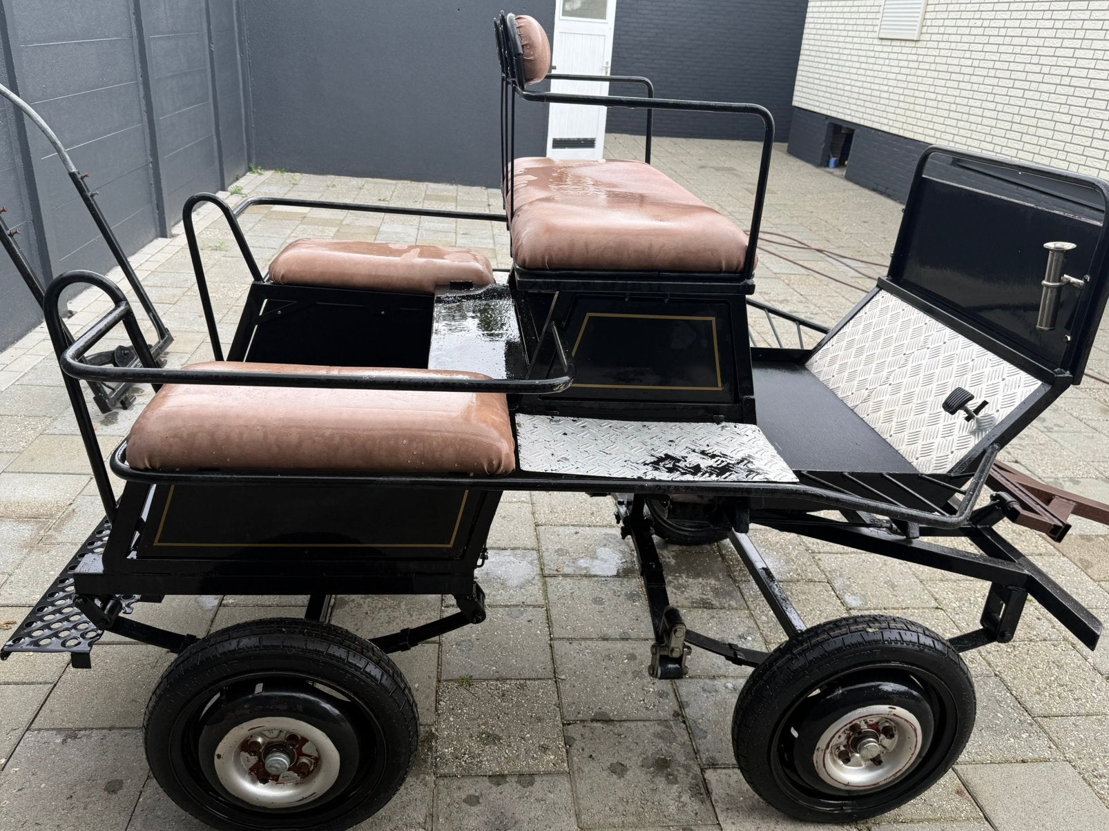 Leuke pony/paard marathon wagen, Dieren en Toebehoren, Zo goed als nieuw
