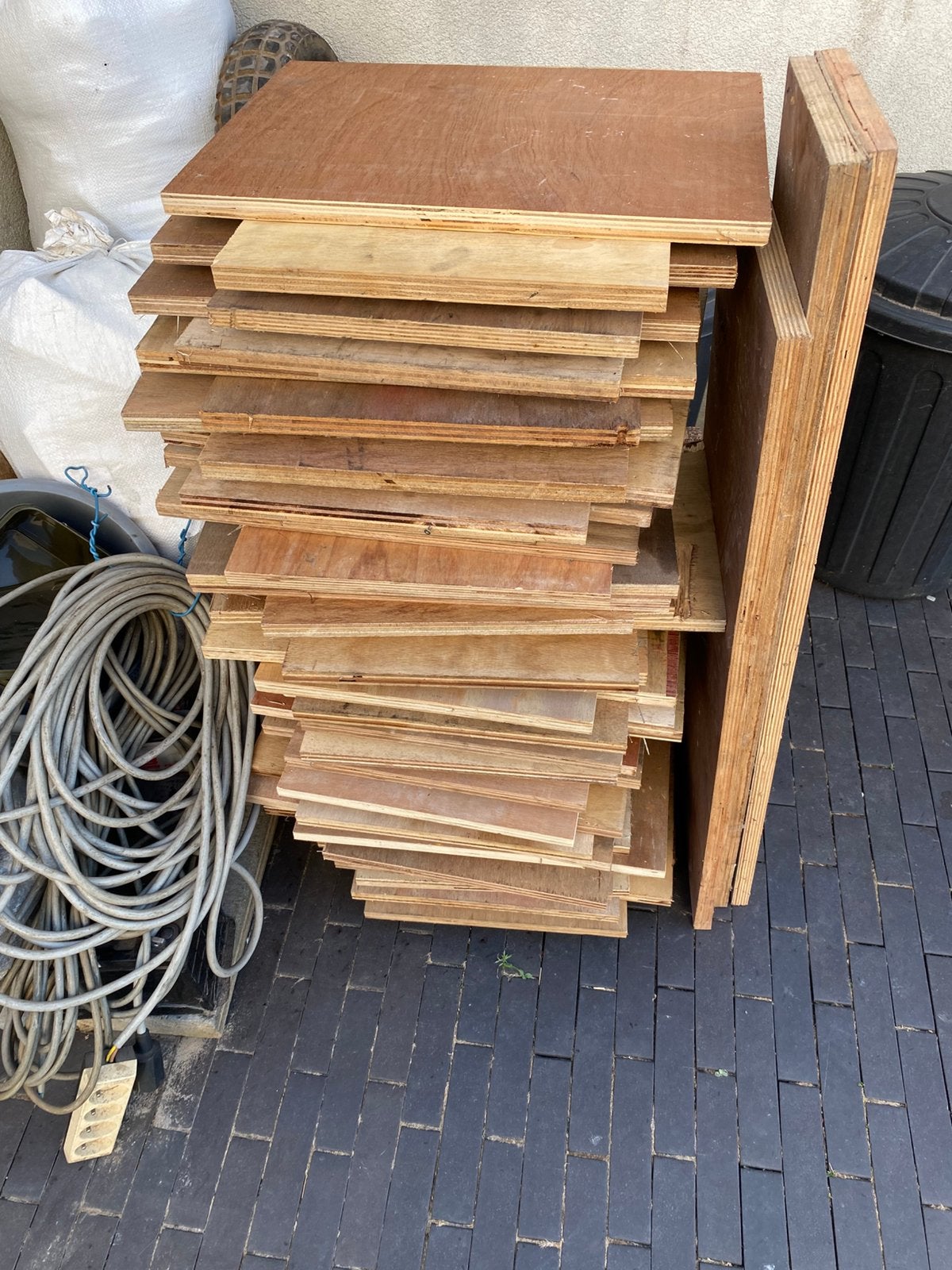 Gratis, Ophalen, Gebruikt, Multiplex, 20 tot 50 mm