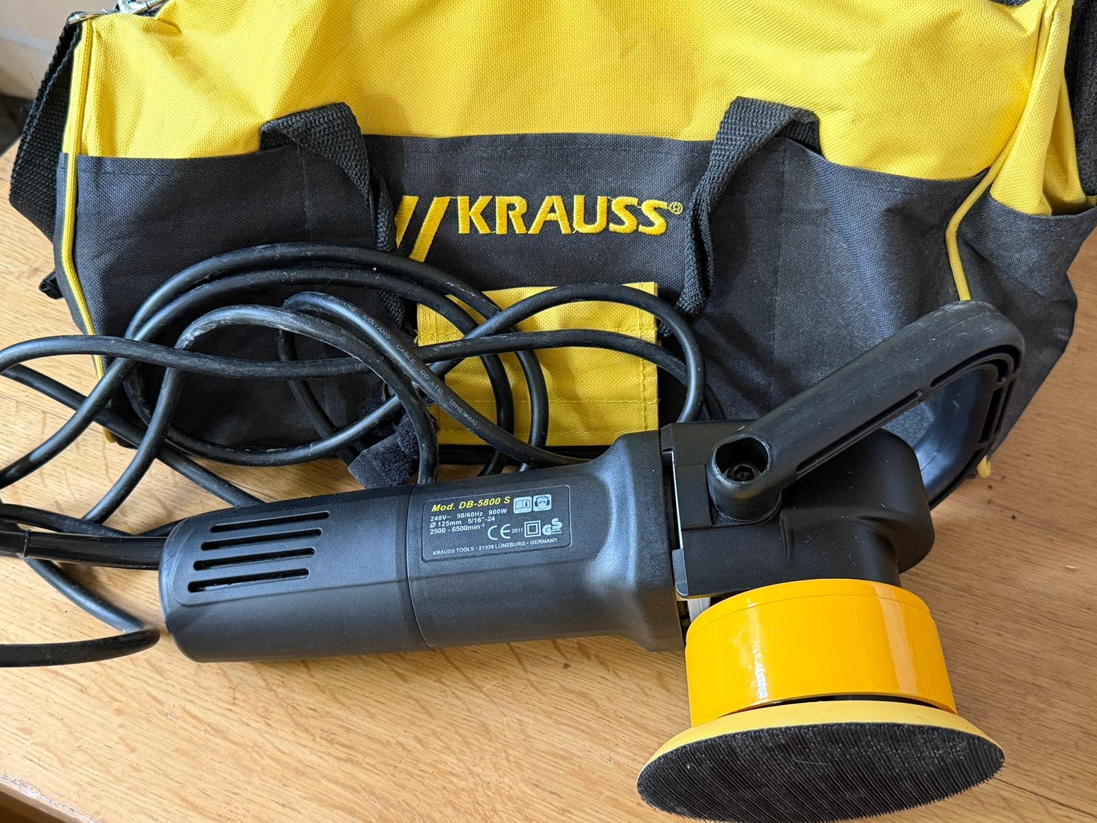 Krauss Excentrische Polijstmachine – Zo goed als nieuw, Ophalen, Zo goed als nieuw