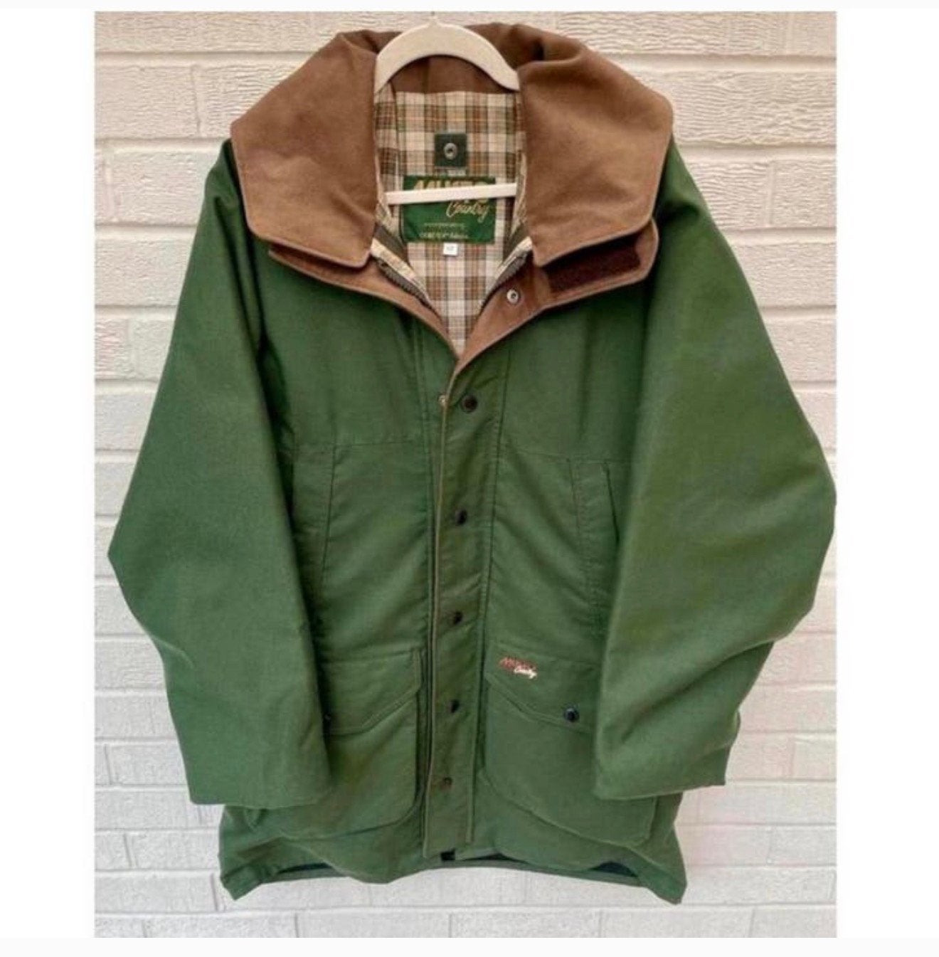 Veste imperméable vintage MUSTO COUNTRY pour hommes Green M, Vêtements | Hommes, Vestes | Hiver, Enlèvement ou Envoi, Comme neuf
