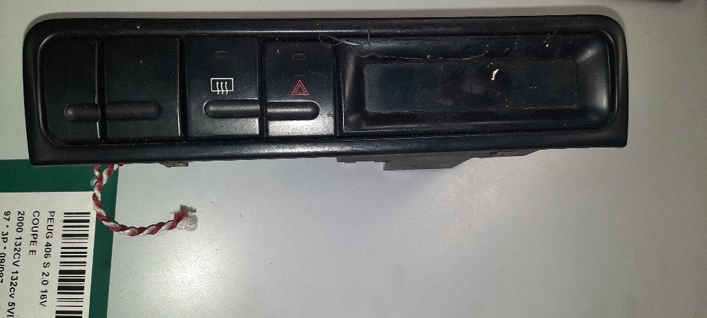 COMMUTATEUR Peugeot 406 Coupé (8C) (01-1996/12-2004), Autos : Pièces & Accessoires, Kontakt-peugeot@peugeot.com, Utilisé, Peugeot Deutschland GmbH