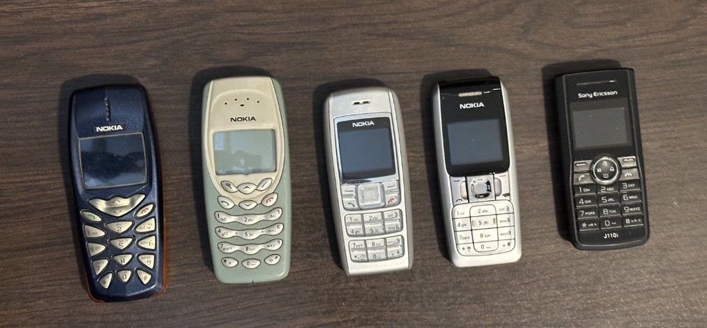 vieux téléphones portables Nokia + Sony, Télécoms, Enlèvement ou Envoi, Utilisé