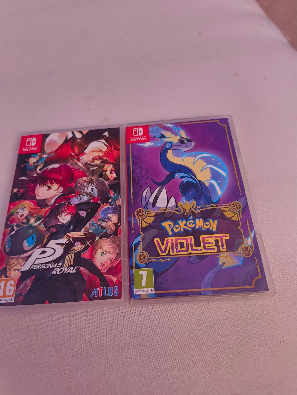 Pokémon Violet et Persona 5 royal, Online, 1 joueur, Aventure et Action, À partir de 16 ans