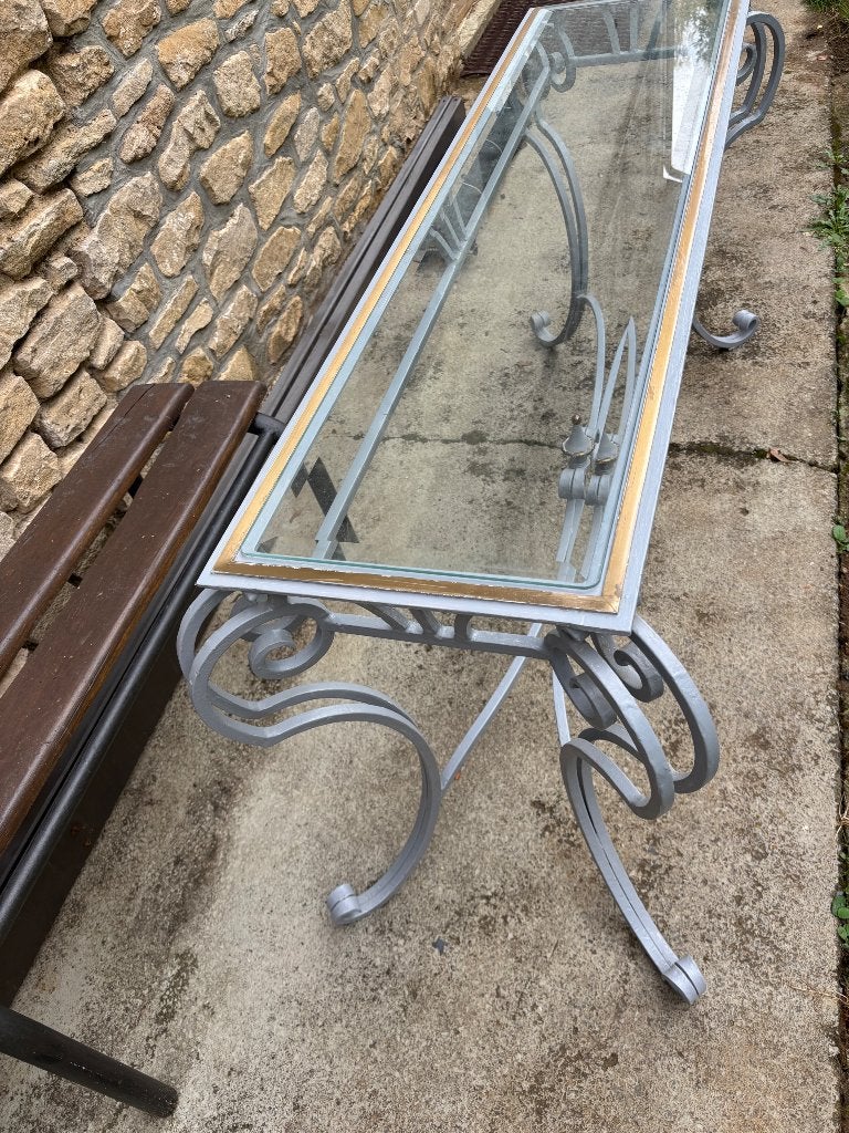 Table métallique, Enlèvement, Utilisé, Métal ou Aluminium, 75 cm ou plus