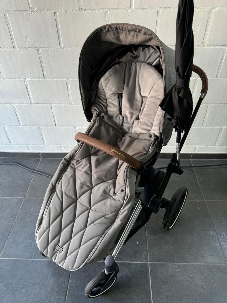 Cybex: eerste autostoel met hoes en/of buggy met access., Enlèvement, Comme neuf, Autres marques
