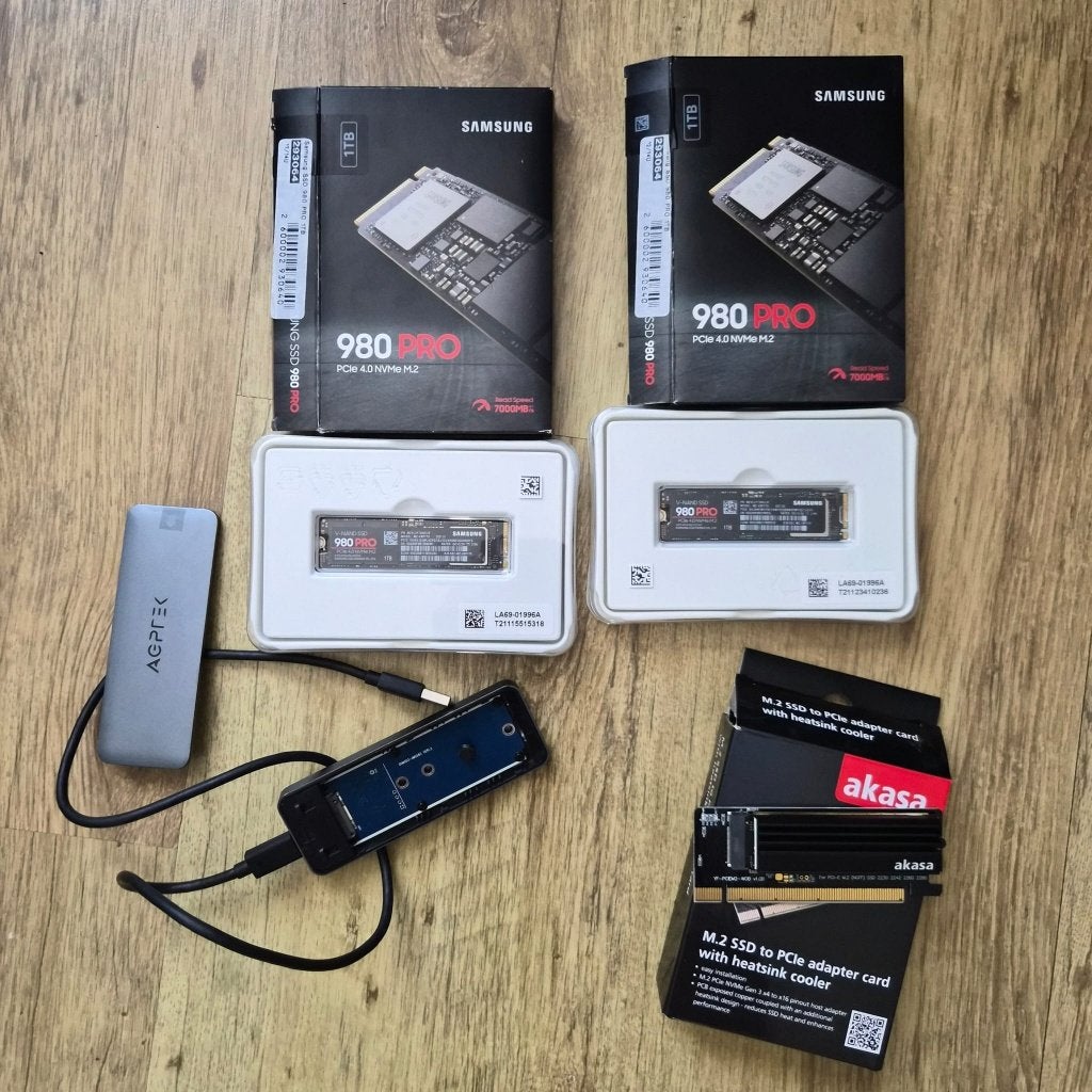 SSD 980 PRO 1TB, Enlèvement, SSD