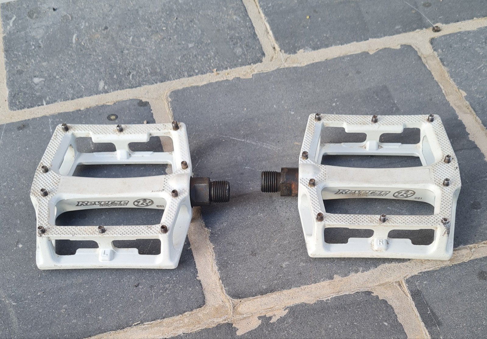 Reverse Components pedalen, Gebruikt, Aluminium, Reverse, Ophalen