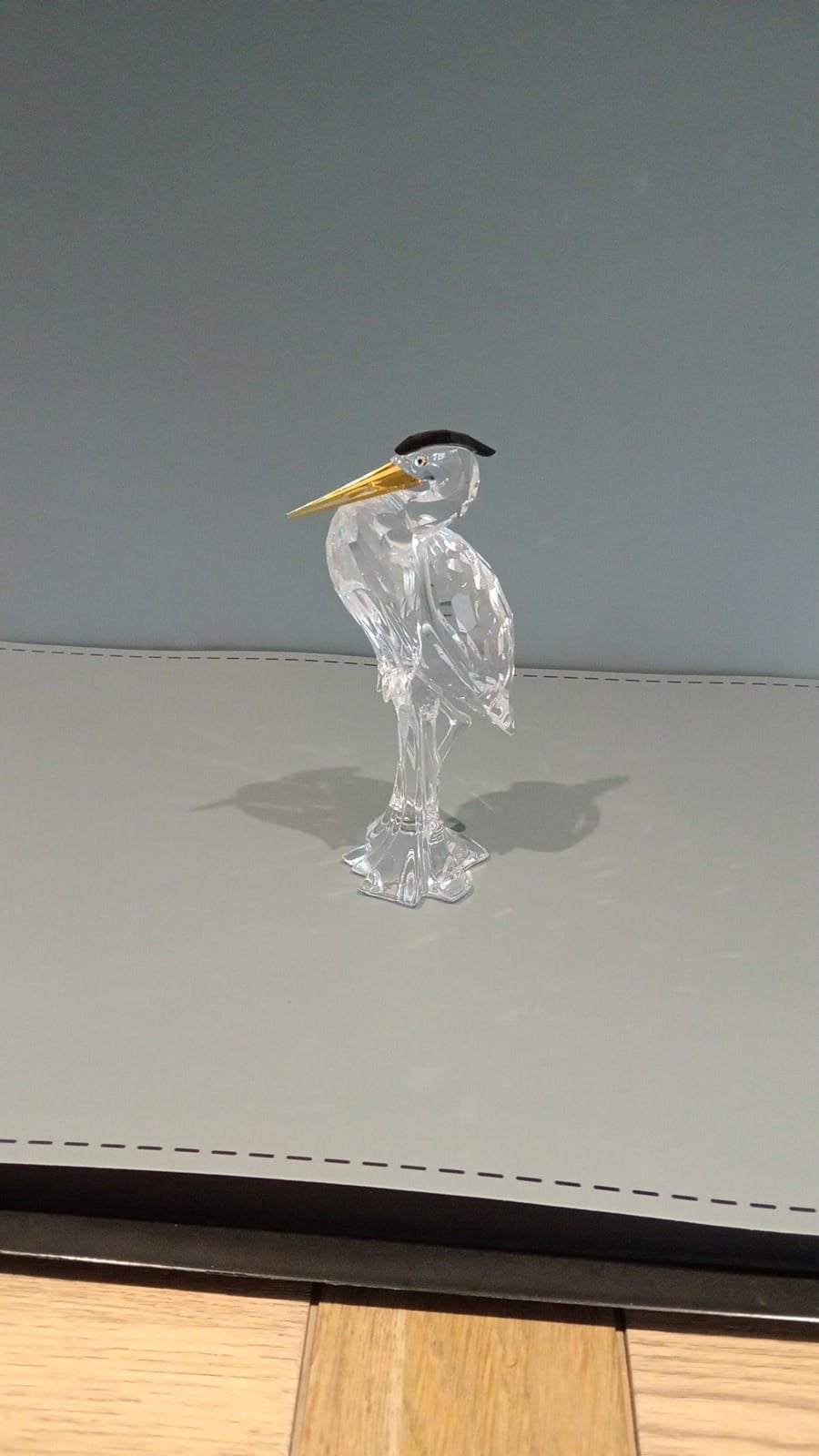 Swarvoski reiger, Verzamelen, Ophalen