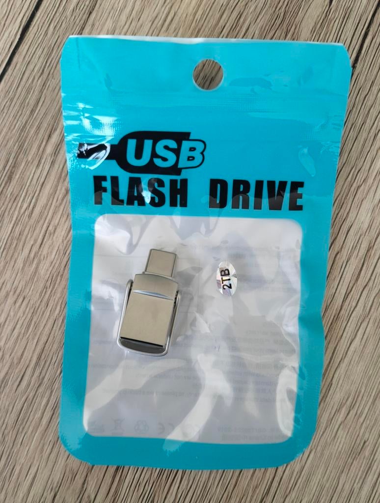 Clé USB 2to adaptable pour smartphone, Informatique & Logiciels, Clés USB, Enlèvement