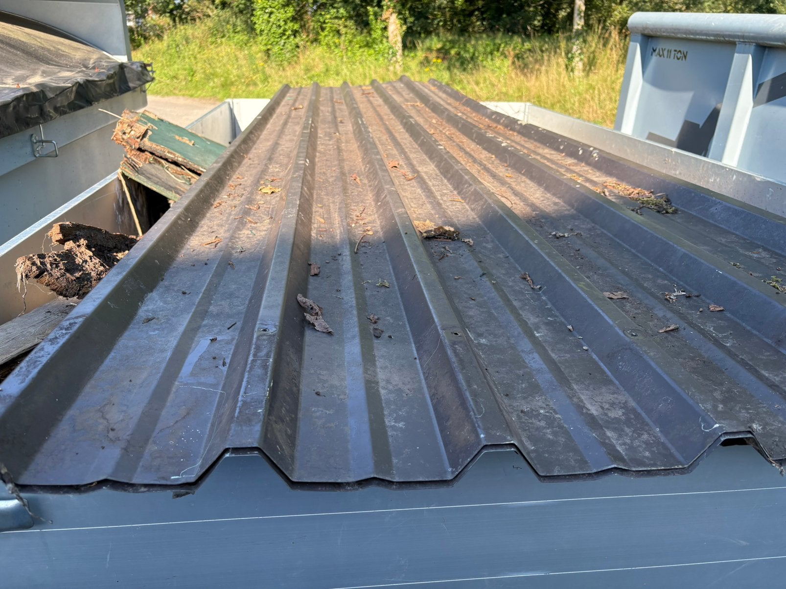 Profielplaten , dakplaten, Ophalen, Gebruikt, Dakplaat of Dakpanplaat