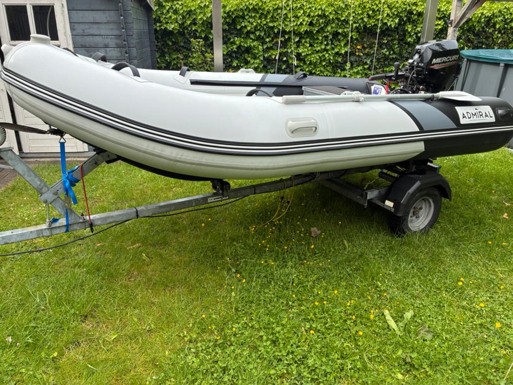 Zeer mooie rib, Watersport en Boten, Rubberboten, Zo goed als nieuw, Ophalen of Verzenden
