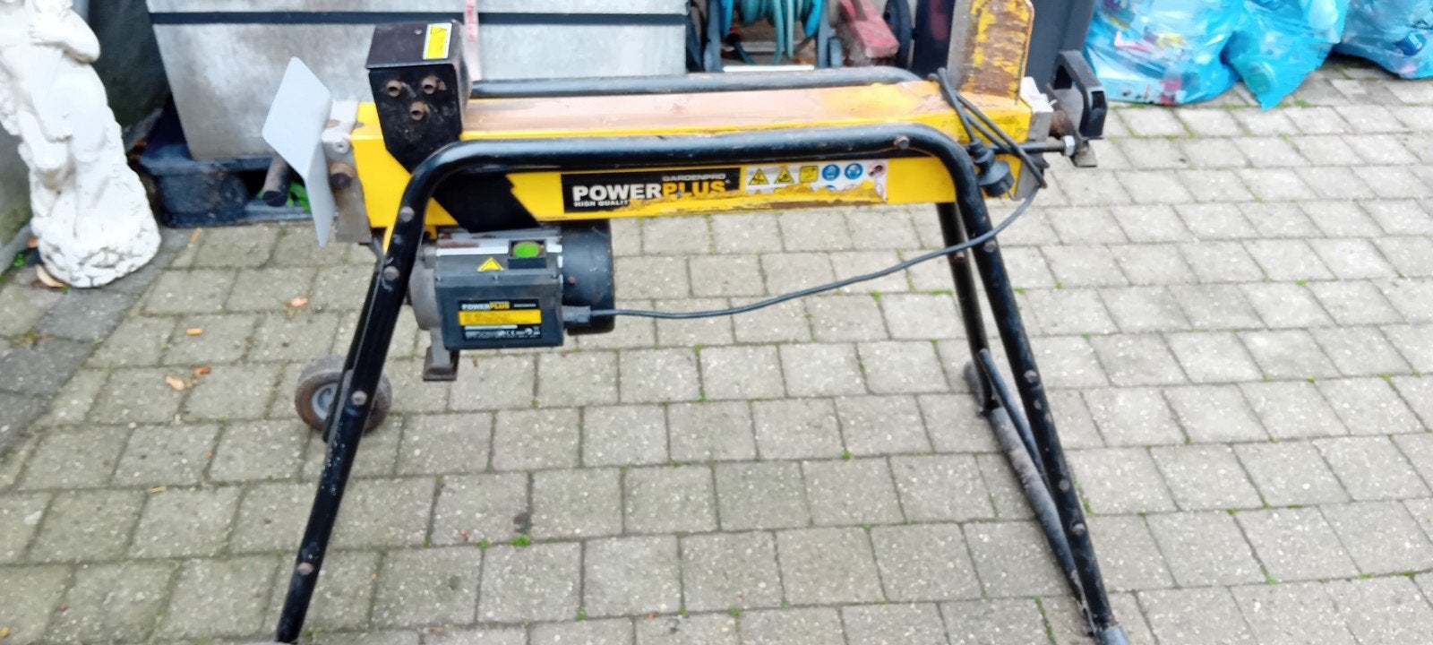 kliefmachine  5ton, Ophalen