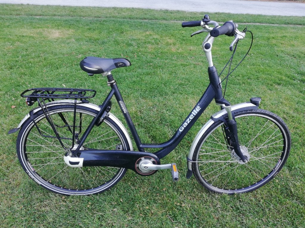 Gazelle Orange damesfiets in perfecte staat, Fietsen en Brommers, Fietsen | Dames | Damesfietsen, Zo goed als nieuw, Gazelle, (Extra) lage instap